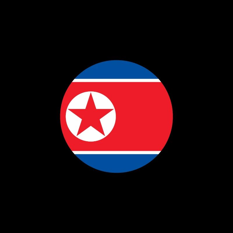 Corée du Nord Drapeau du drapeau de la Corée du Nord