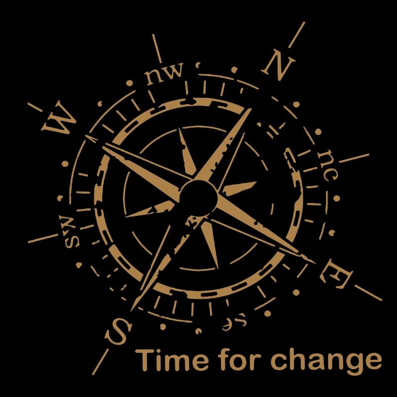 Kompass Zeit Veränderung Bstyled Freizeitmode