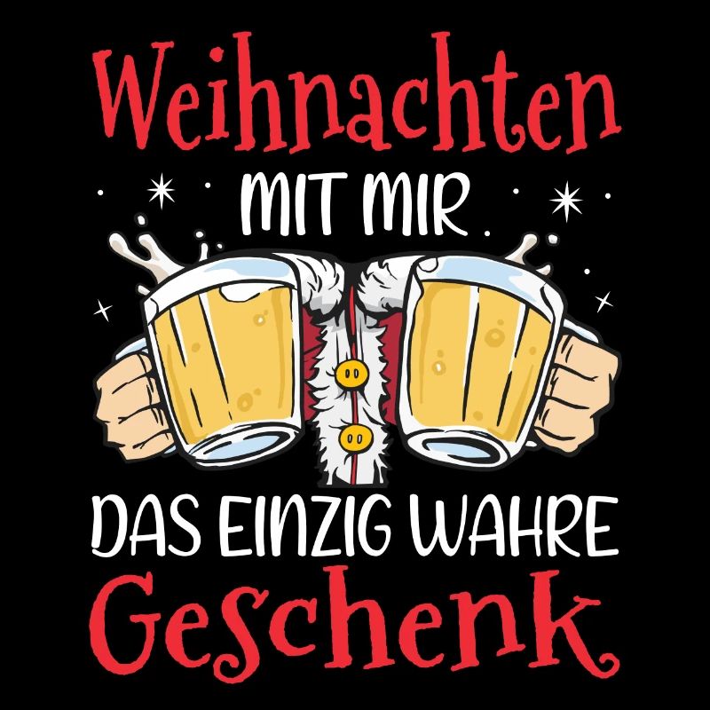 Weihnachten Weihnachtsmann Bier Geschenk