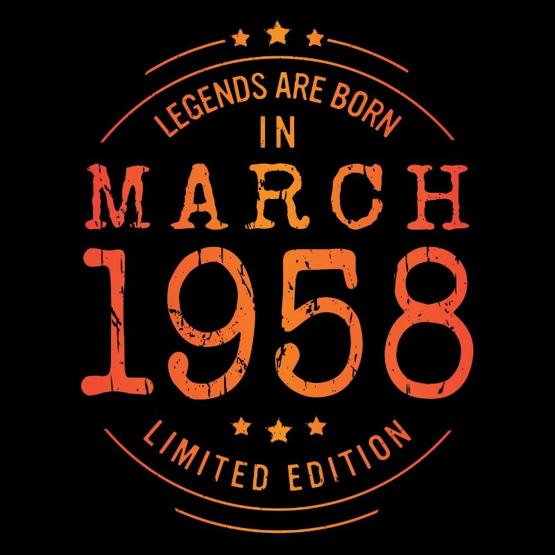 Anniversaire Mars 1958 Edition Limitée Millésime