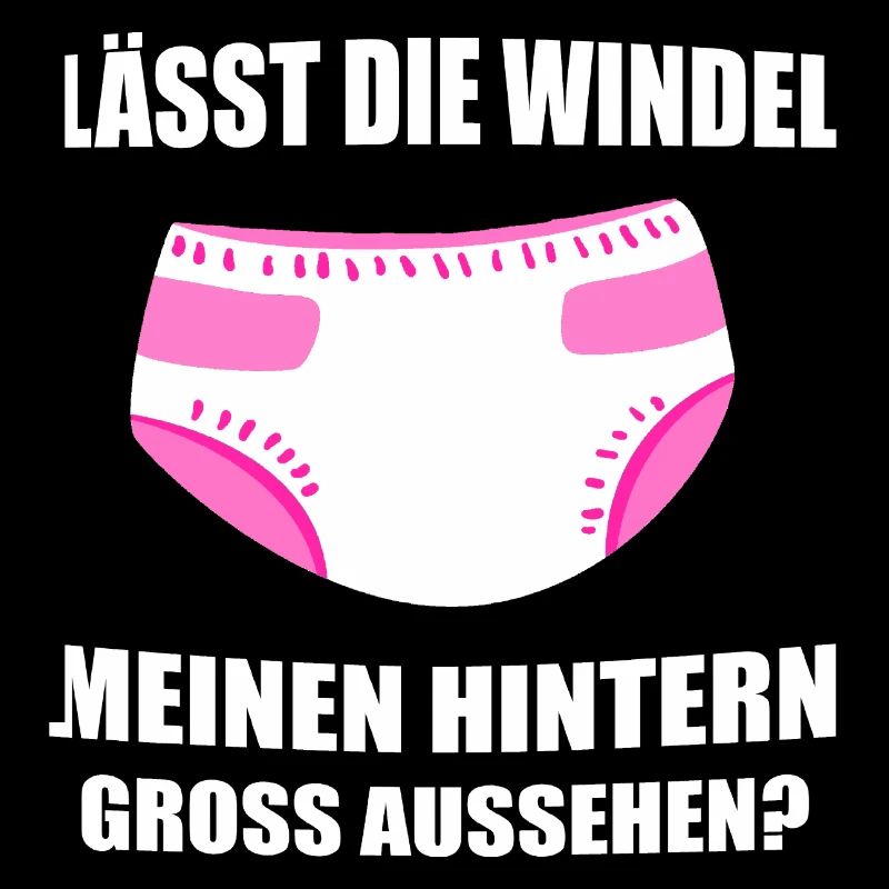 ABDL Mädchen Windel Diaper Geschenk