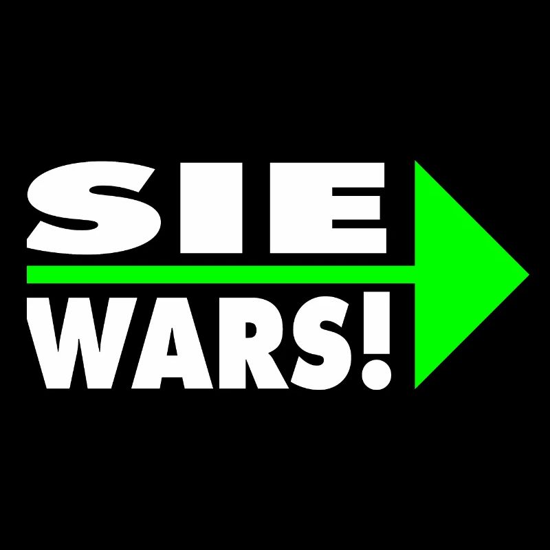 Sie wars! Partner- oder Partyshirt
