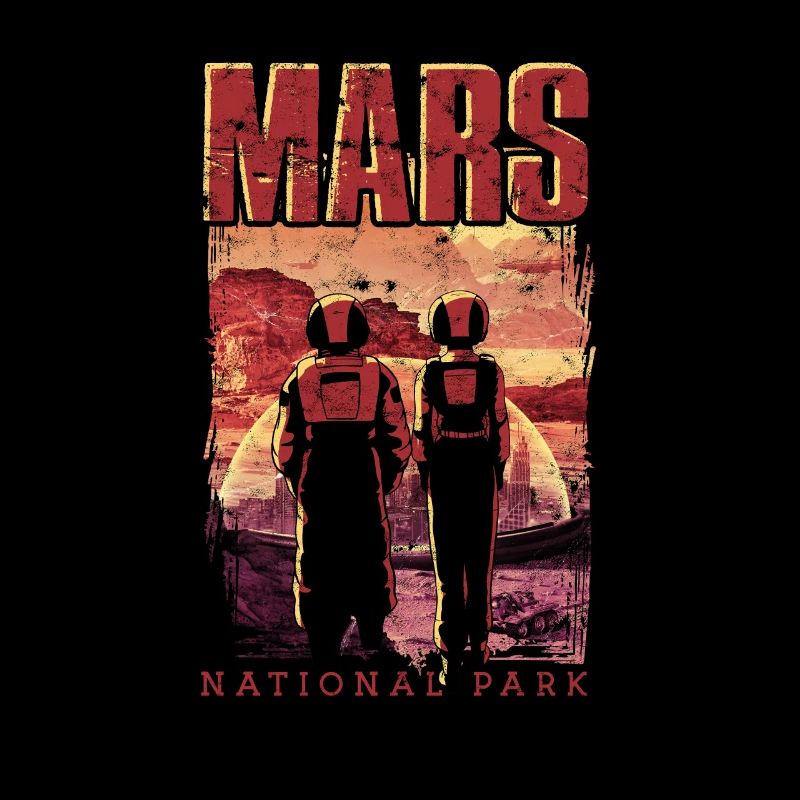 Parc national de Mars - Univers spatial mystique