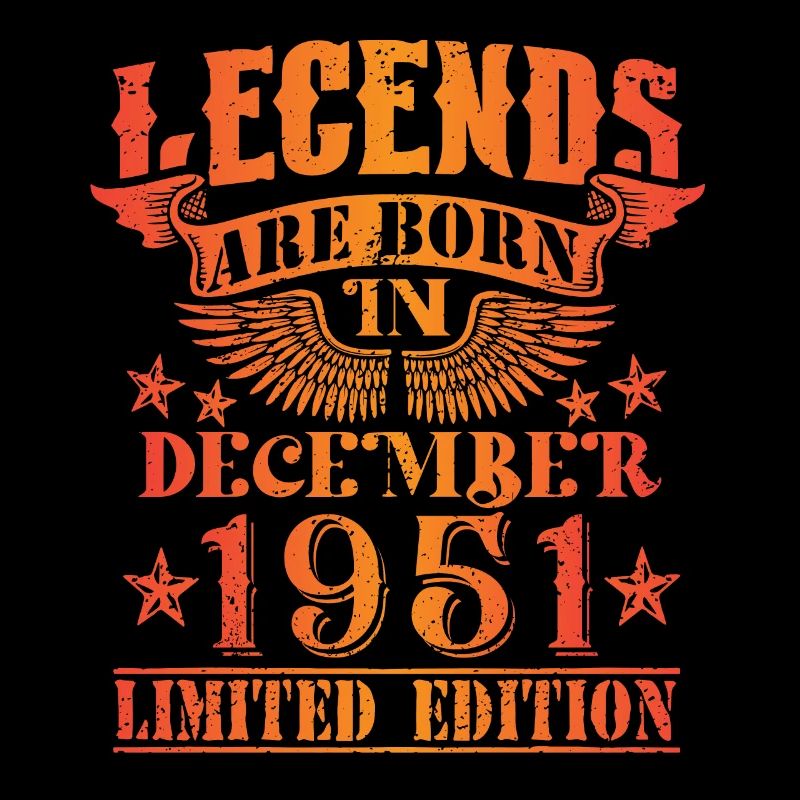 Anniversaire Décembre 1951 Edition Limitée Millésime