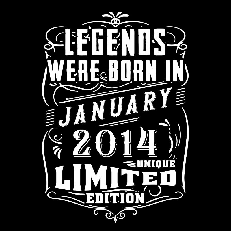 Anniversaire Janvier 2014 Année Edition Limitée