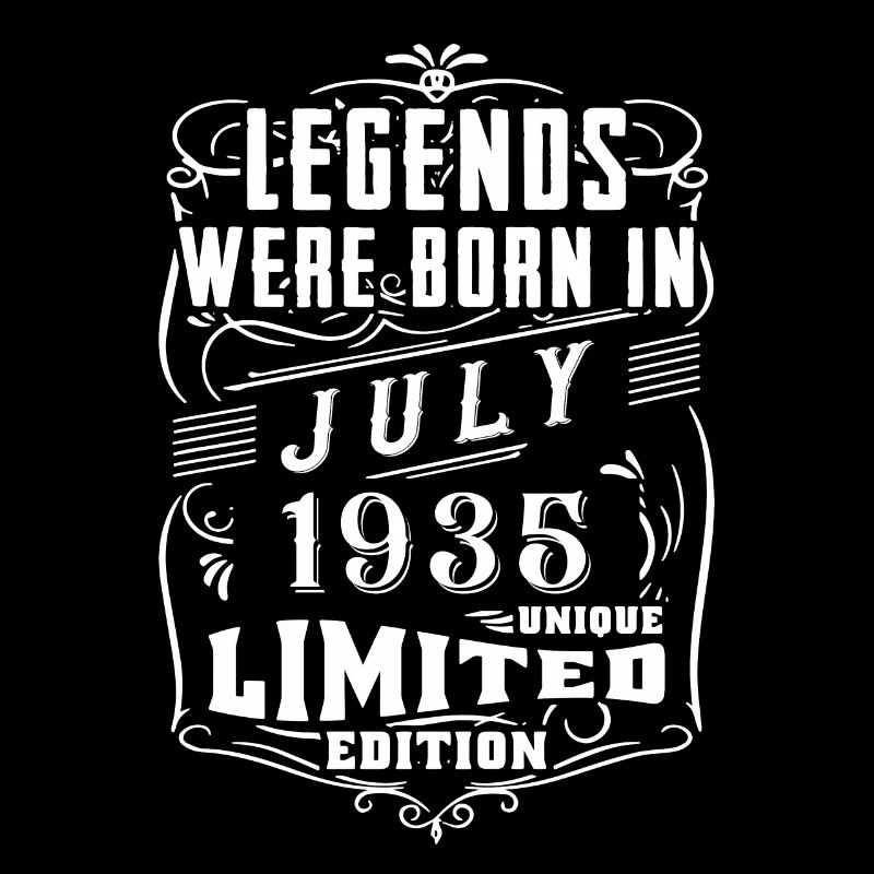 Anniversaire juillet 1935 année édition limitée