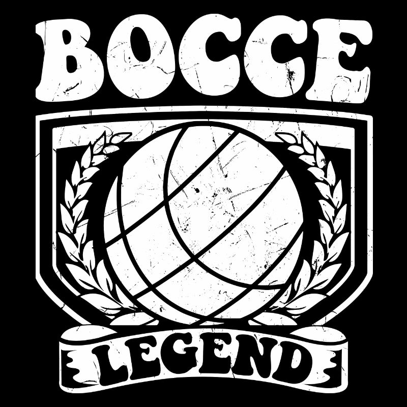 Bocce Legend Spruch Bocce Ball mit Jack Bocci