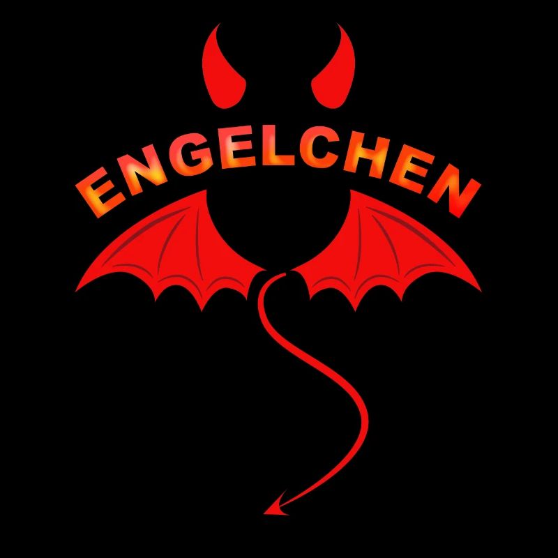 Teufel als Engelchen Lustiges Teufelchen Kostüm