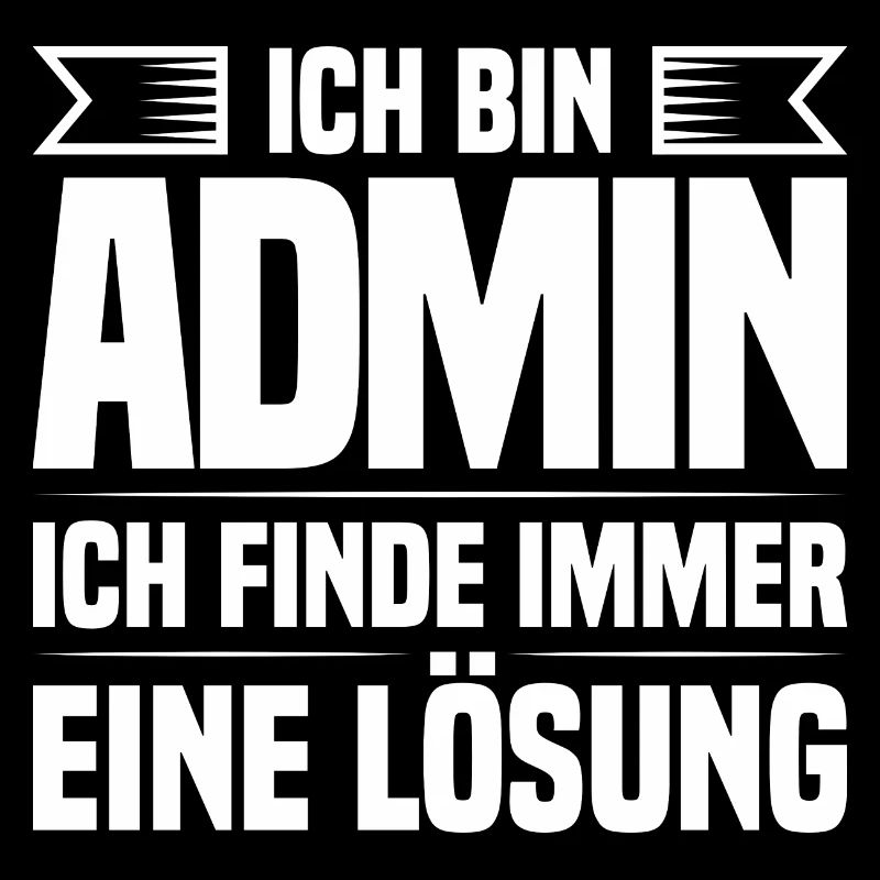 Administrator IT-ler Support Lösung Sysadmin Admin