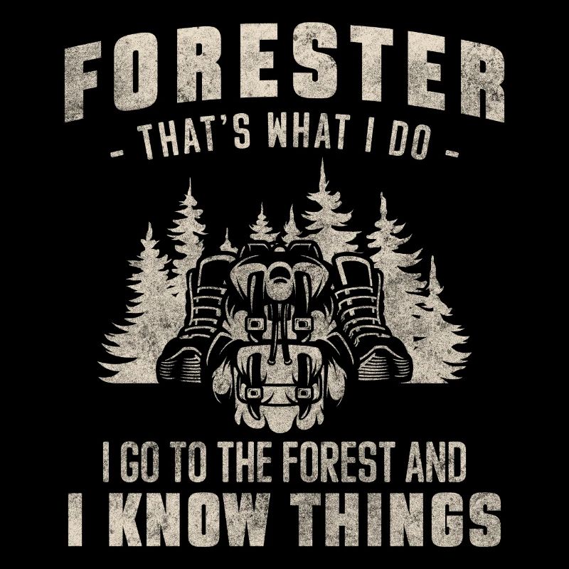 Forester Nature Conservation Protector Woodworker