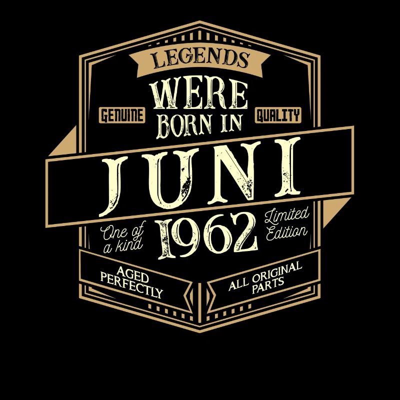 Juni 1962 Geburtstag Mann