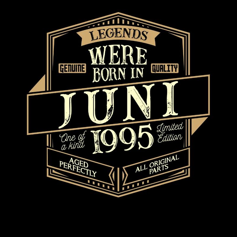 Juni 1995 Geburtstag Mann