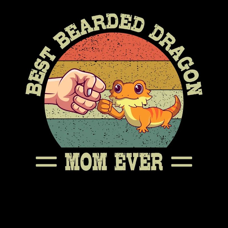 Best Bearded Dragon Mom Ever Eidechse Mama Mutter