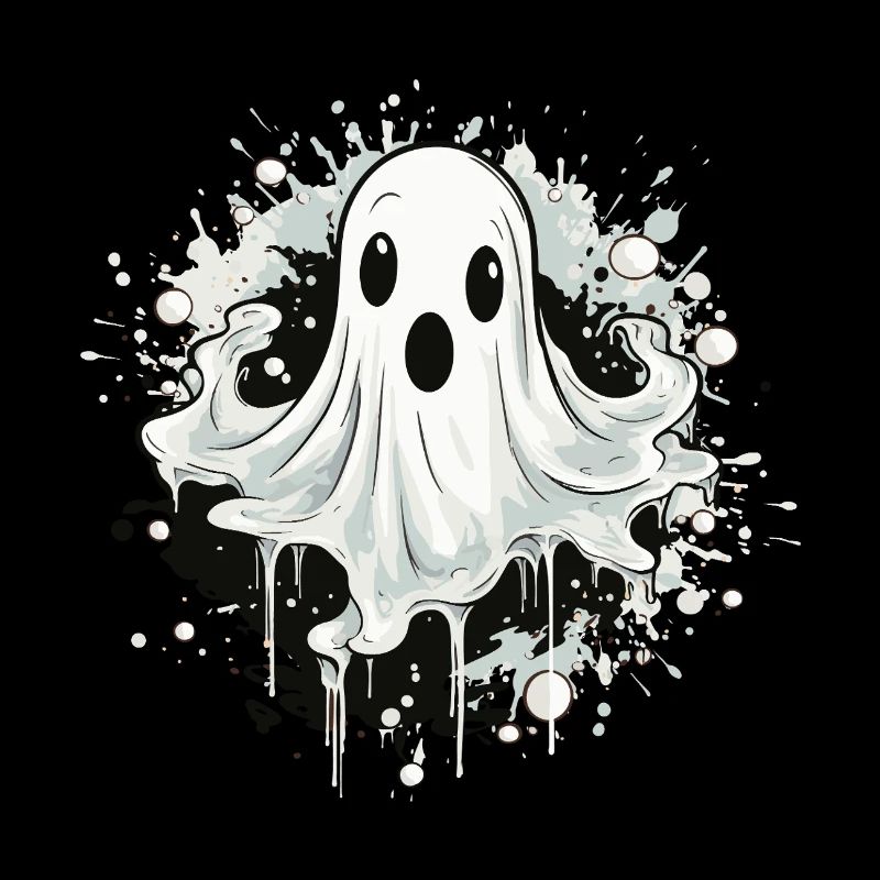 Ghost Splatter Motif