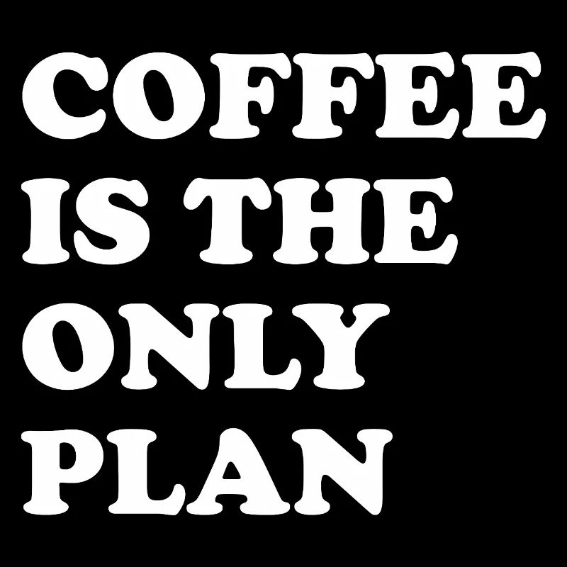 Le café est le seul plan