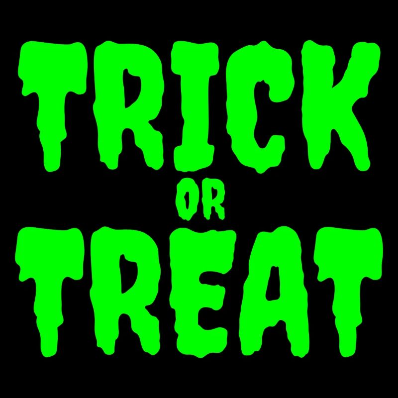 Im Dunkeln leuchtendes Süßes-oder-Saures-Design