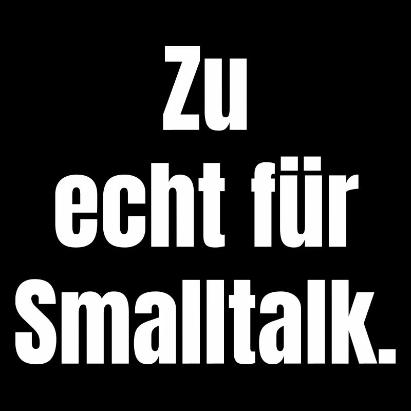 Too real for small talk