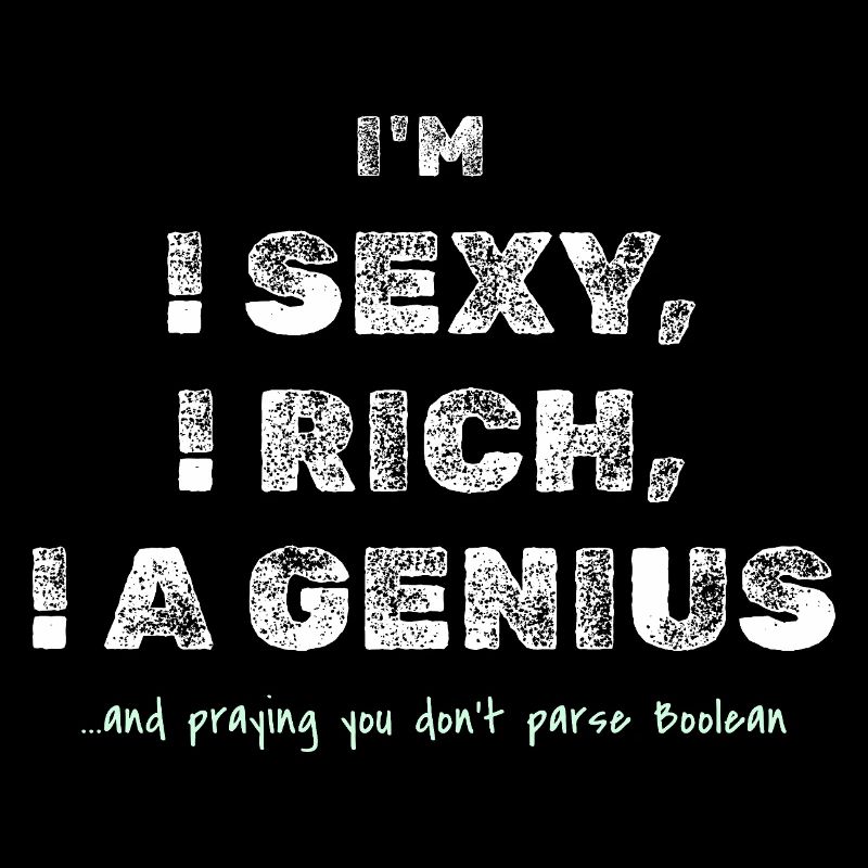 Boolean Joke – Funny Dev Tee