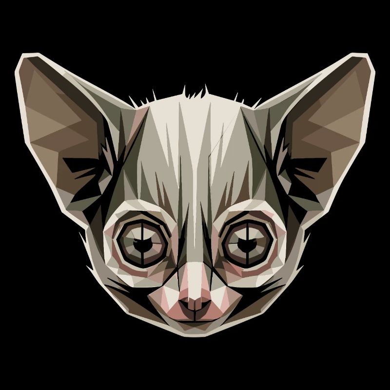 Galago Buisson Bébé Singe Galagos Singe Mignon Galago