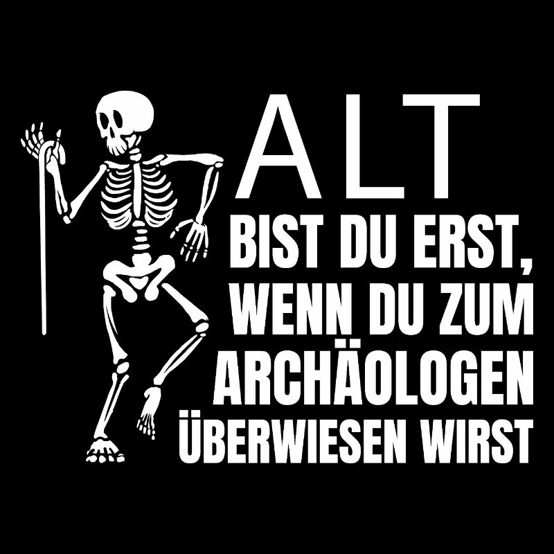Lustiger Rentner Spruch