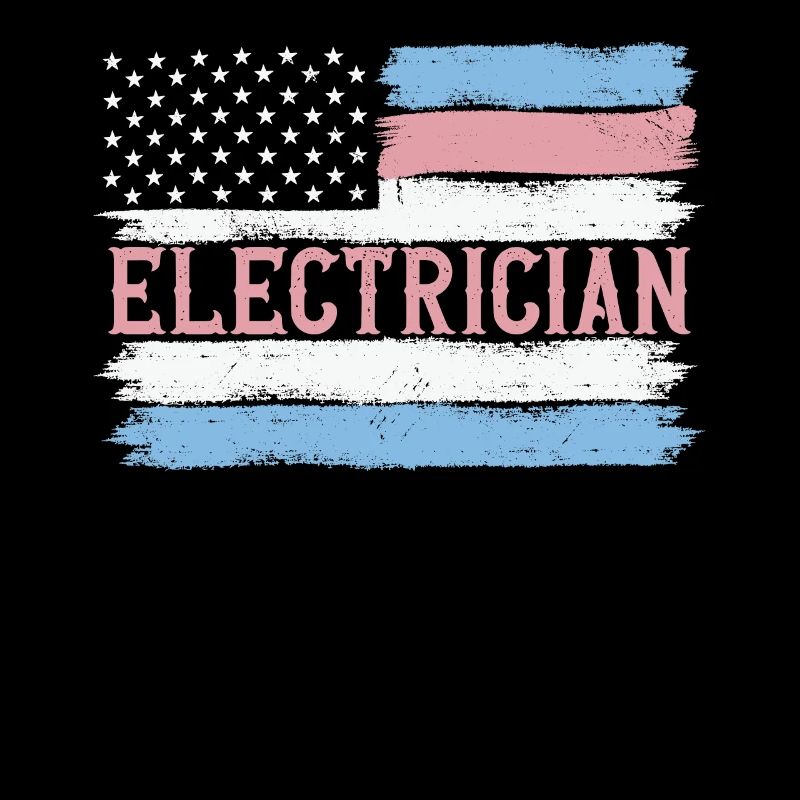 US Pride Lineman Electronics Technician Idée cadeau