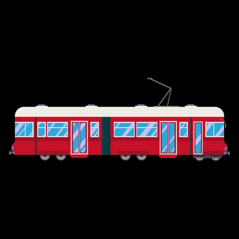 Tram, tramway, train, chemin de fer