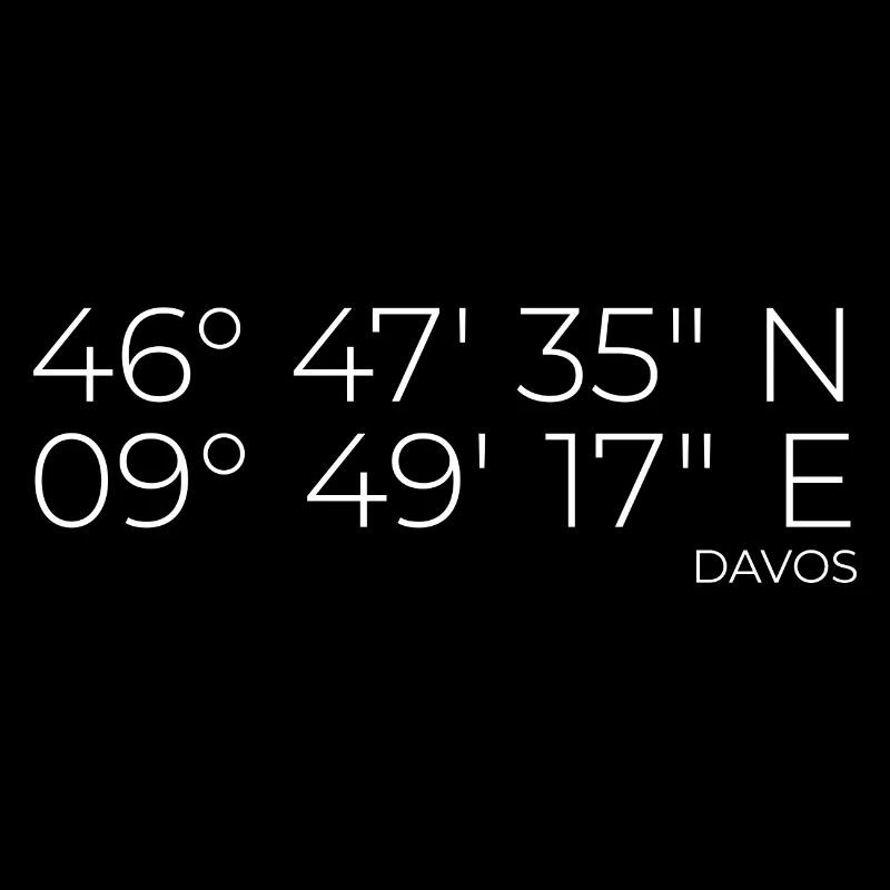 Coordinates Davos Graubünden