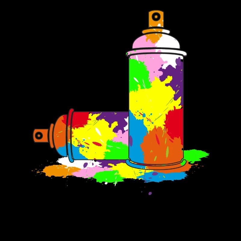 Graffiti spray can sprayer cans gift idea