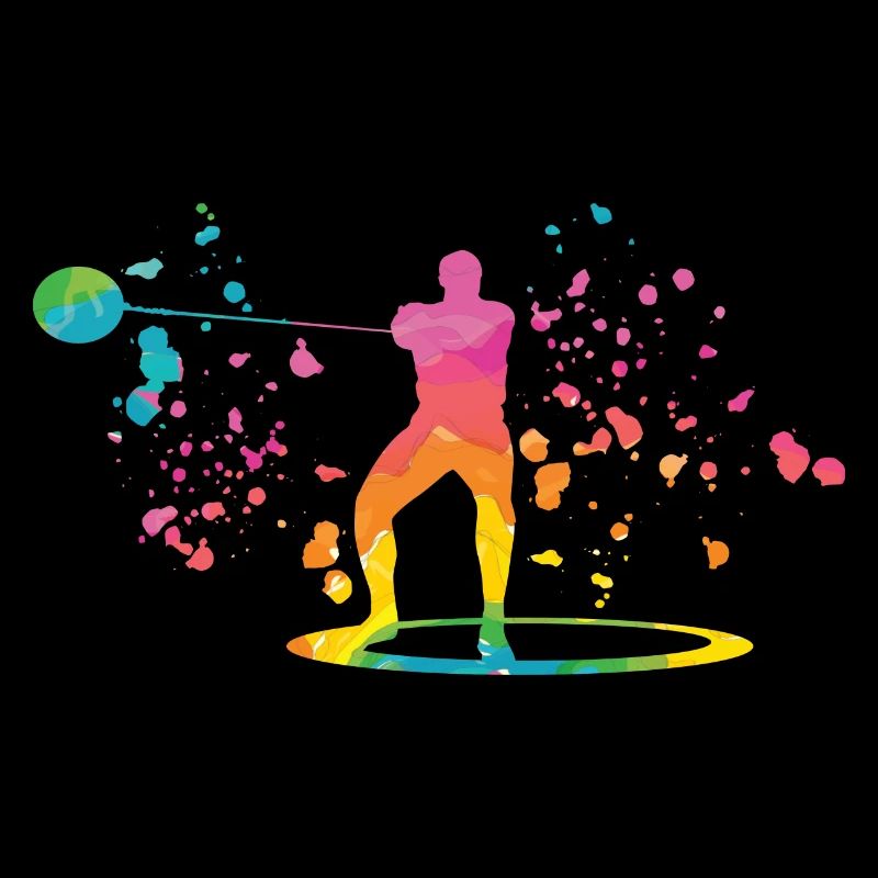 Hammer Thrower Colorsplash Hammer Throw