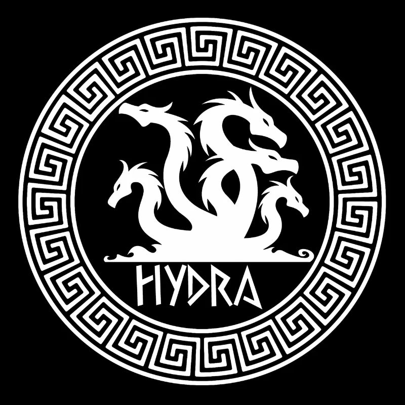 Symbole de l'hydre blanche