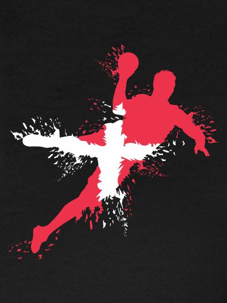 Handball Team Dänemark Handballer Symbol Wurf icon