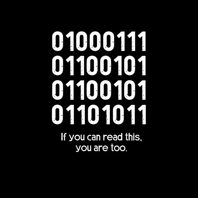 Binär Code Programmierer Coder Geschenk