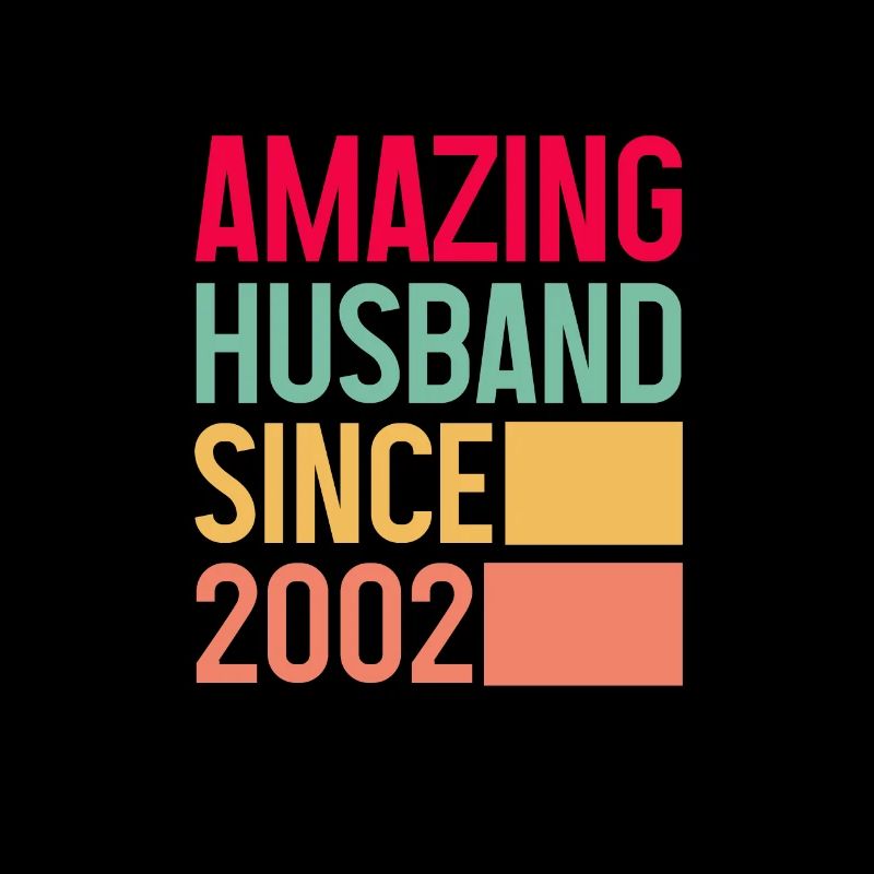 Ehemann seit 2002 Hochzeit Ehefrau Geschenk