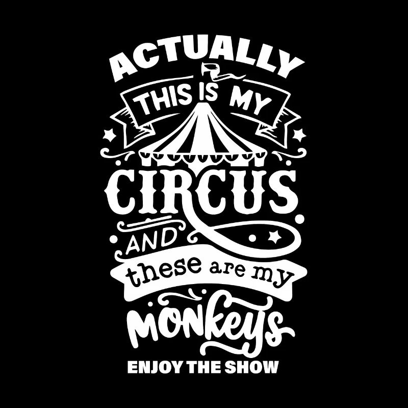 Mon cirque, mes singes