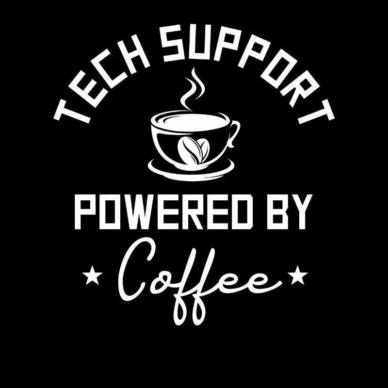 Support technique alimenté par le café