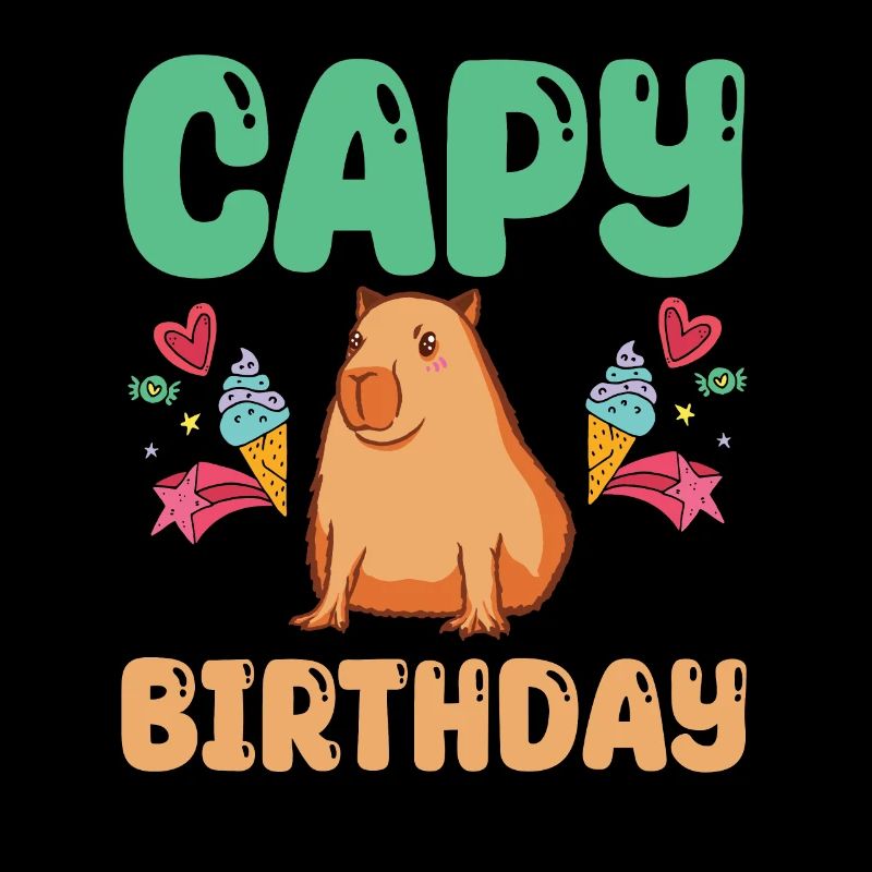Capybara Birthday Gift