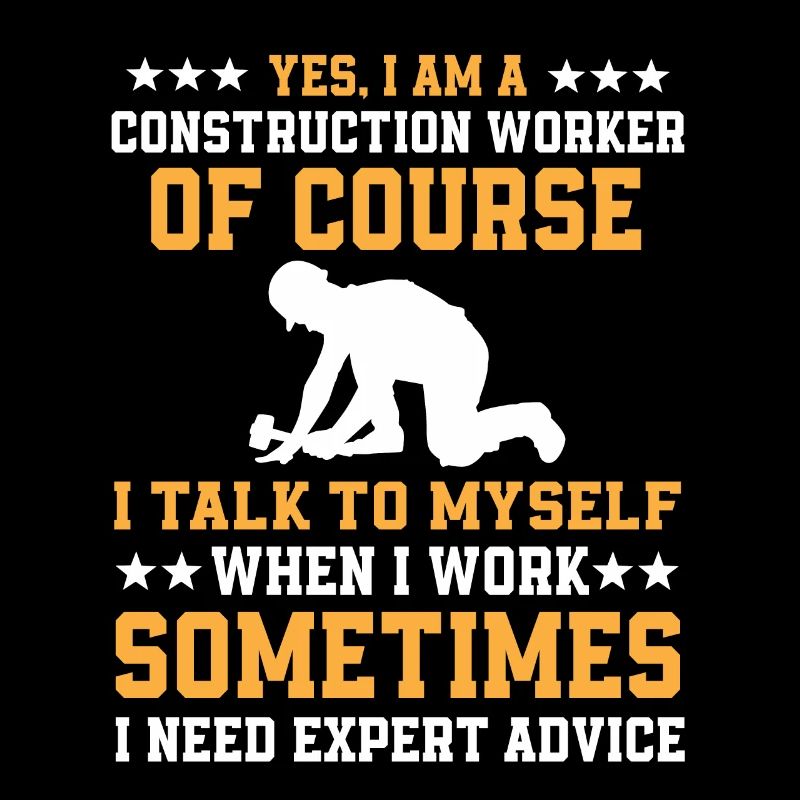 Funny Construction Worker Gift