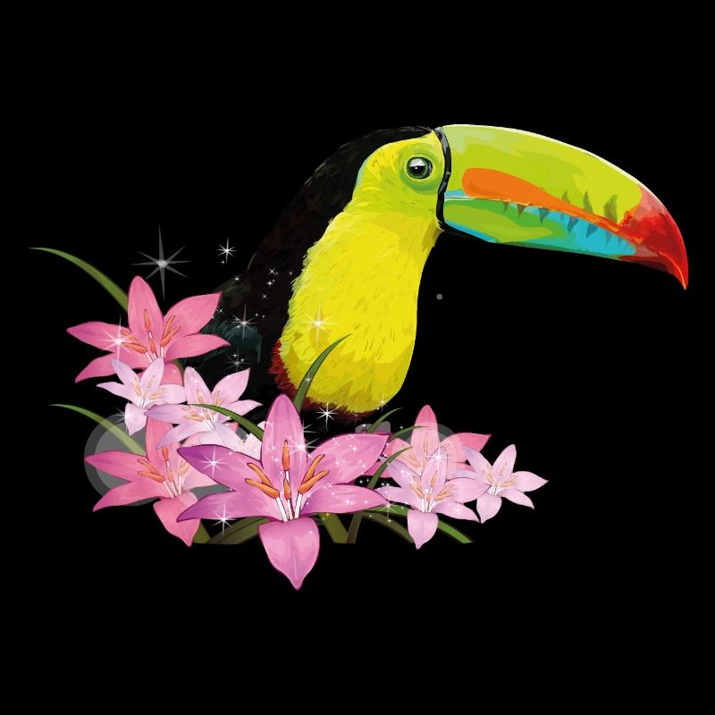 Toucan à bec vert