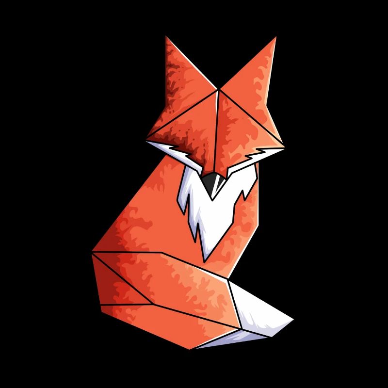 Geometric Fox Lover Math Geometry