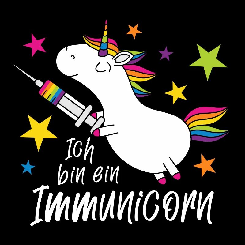 Geimpft Einhorn Ich bin ein Immunicorn