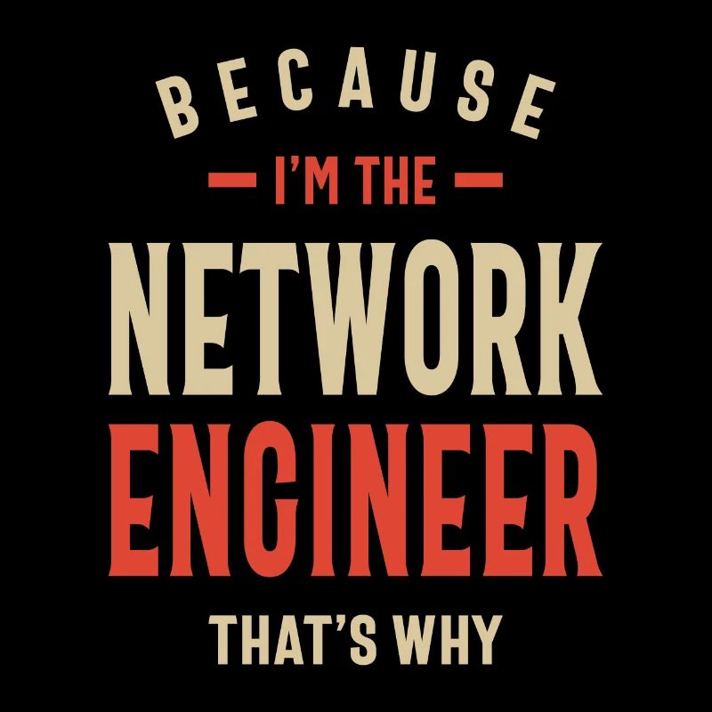 Network Engineer Job Beruf Geburtstagsarbeiter