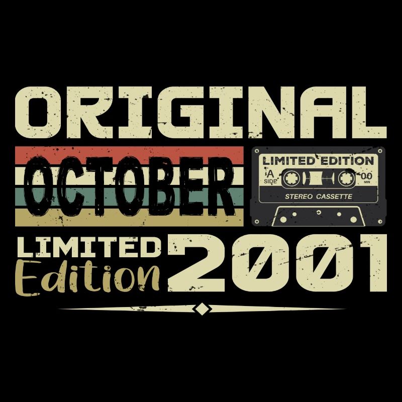 Anniversaire Octobre 2001 Original | Octobre 2001