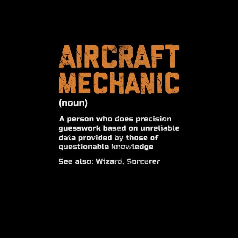 Flugzeugmechaniker Luftfahrt Flugzeug Geschenk
