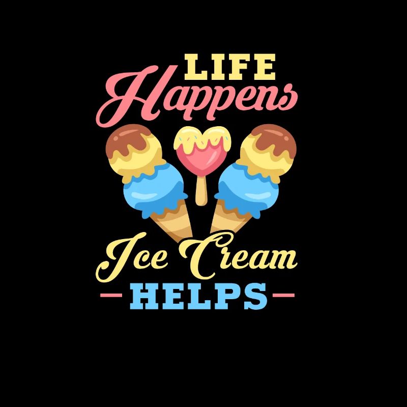 Eiscreme Eis Eiskrem Ice Cream Sommer Geschenk