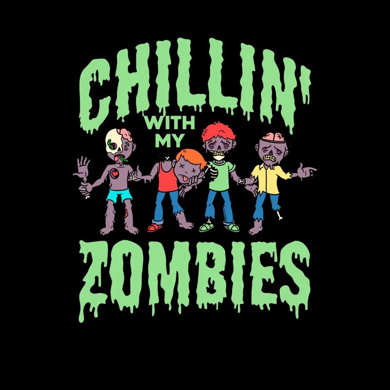 Zombie Zombie-Jäger Zombieapokalypse Geschenk