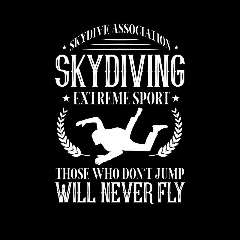 Skydive Skydiver Skydiving Fallschirm Geschenk