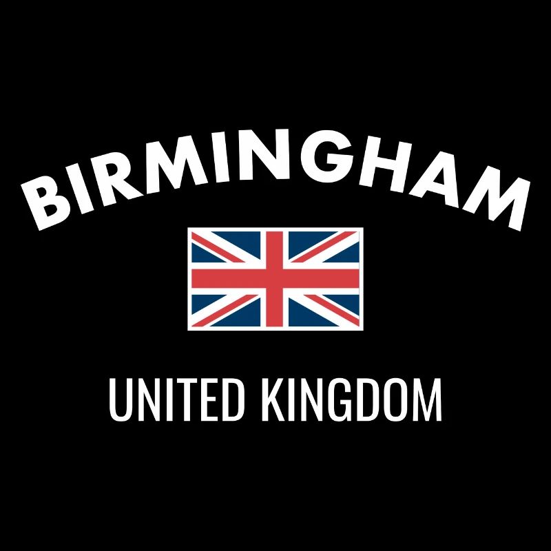 Birmingham Grande-Bretagne Drapeau britannique