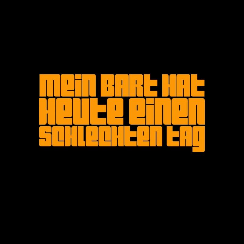 der Bart sitzt nicht