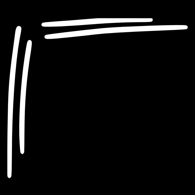 angular frame corner Vector