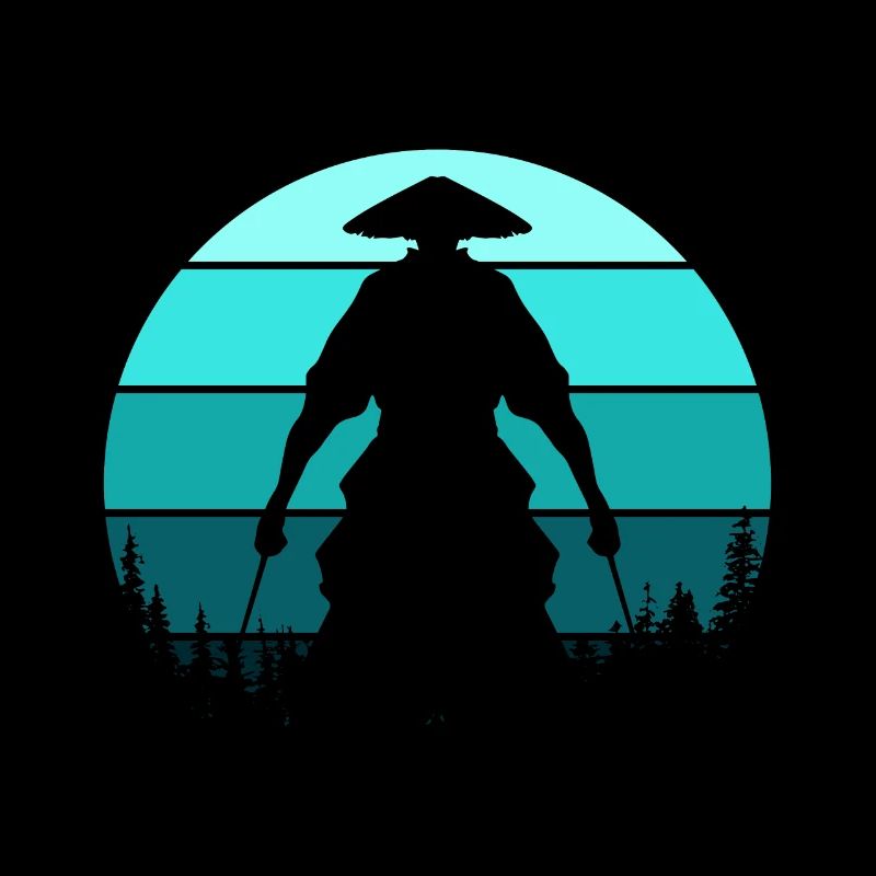 Samouraï silhouette